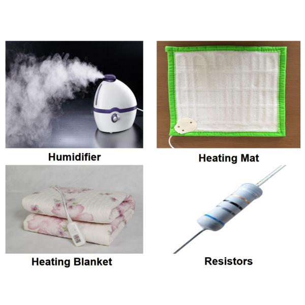 Fe Cr Al Heating Alloys Solid Conductor Rubber Insulation ISO9001 Certified