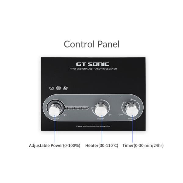 GT Manual Industrial Ultrasonic Cleaner 13 Liter 28kHz 30mins Timer