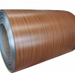 Buy cheap 3.0mm 5005 Wooden Grain Color Coated Aluminum Coil For Building Decoration product