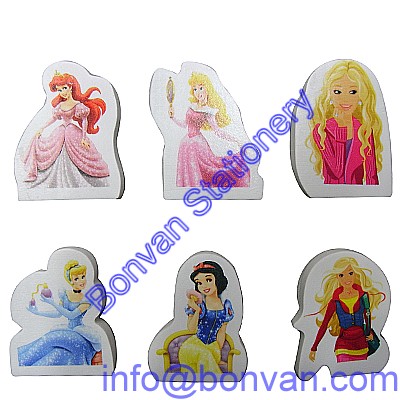 personalized 2D eraser, personalized plain eraser, personalized printed eraser