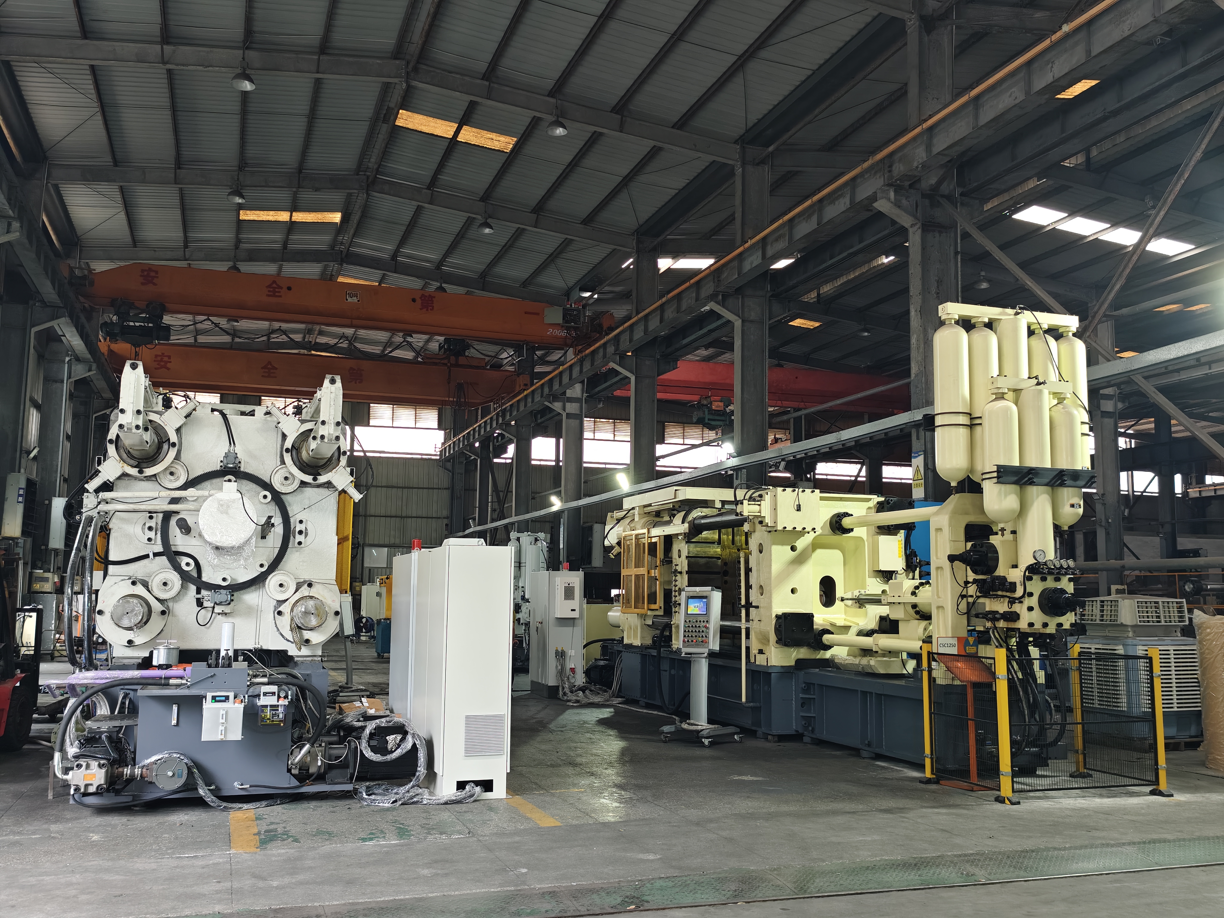 Zinc Alloy Smart Lock Structural Panel Machine 400T Hot Chamber Die Casting Machine