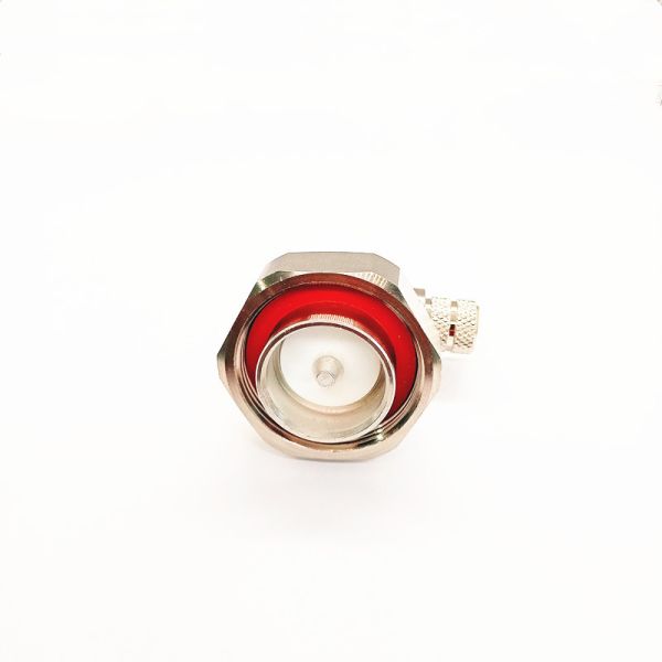 RF Connector 7/16-C-JW-7 Right Angle Crimp 50Ω L29/DIN Connector For LMR400 Cable