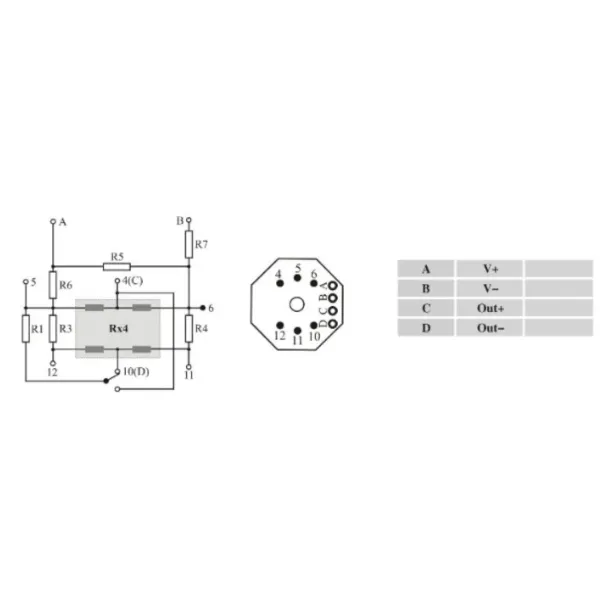High-Pressure Sensor for Gasoline and CNG Systems 19mm Pressure Sensor