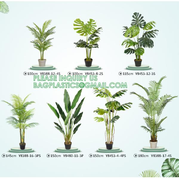 1.6m For Decoration Bonsai Artificial Fishtail Palm Plant, Artificial Tree Fake Potted Simulation Tree Nordic Style