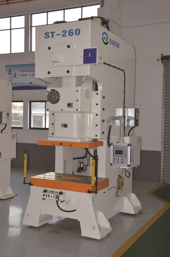 ST 260Ton C Frame Single Point Mechanical Power Press Large Bolster Stamping Punch Machine For Sheet Metal Hardware Perforated Mesh Production Line
