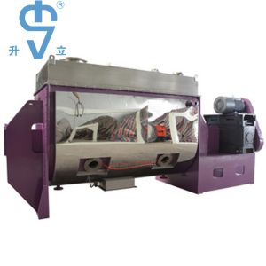 Buy cheap 15kw Power Fertilizer Powder Ribbon Blender 2000L With Large Capacity product