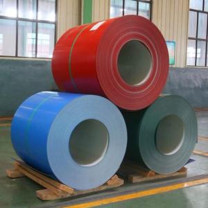 Buy cheap Prepainted Cold Rolled Galvalume Coil RAL Color Coated PPGI SGCC PPGL DC51D product
