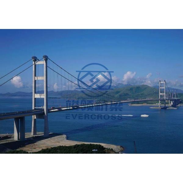 Composite Steel Cable Suspension Bridges With Iconic Structures