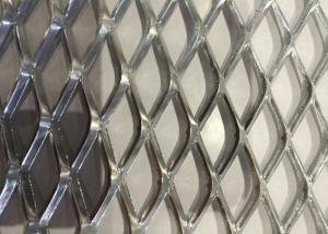 Buy cheap Diamond Expanded Wire Mesh Plate Galvanized Painting Aluminum Light Weight product