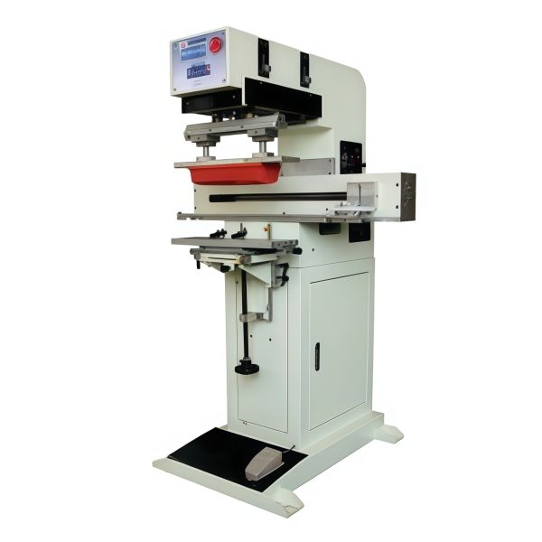 Semi Automatic Pad Printing Machine Suitable For Printing On Small To Medium Sized Parts Requiring High Resolution Images