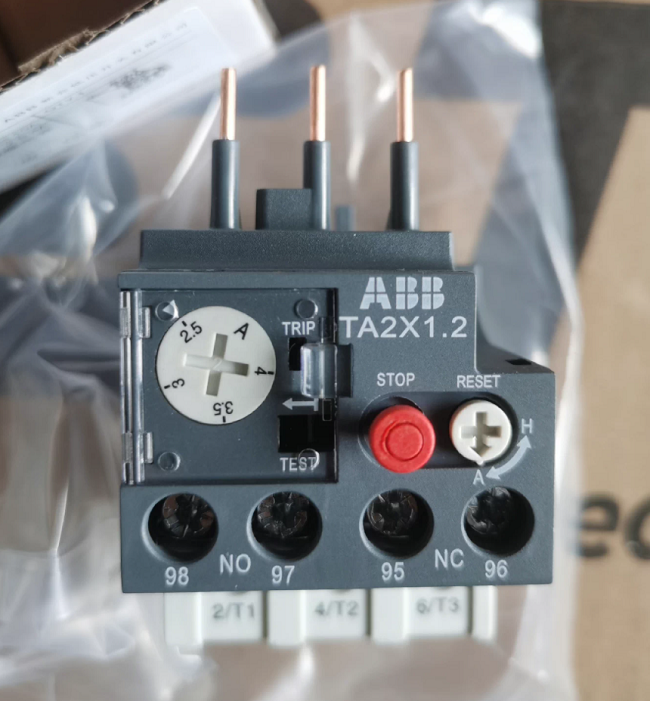 TA2X1.2-4.0 ABB Thermal overload relay Precise thermal protection provided medium small power motors