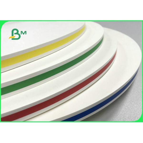 food grade paper ECO 60GSM Multi - Colored Printed Food Grade Paper Roll For Drinking Straws