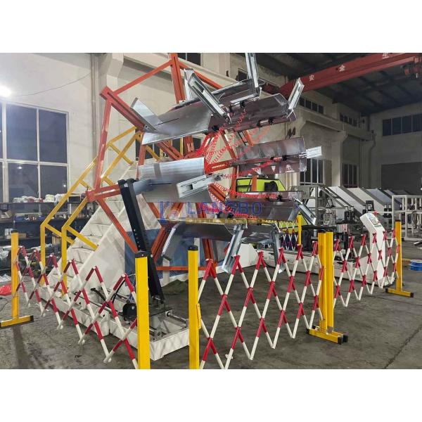 Large PE Pipe Coiler for Single Wall Corrugated Pipe Production Line