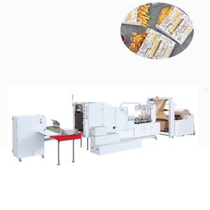 High Speed Automatic Paper Bag Machine For Portable Square Bottom Shopping Bags