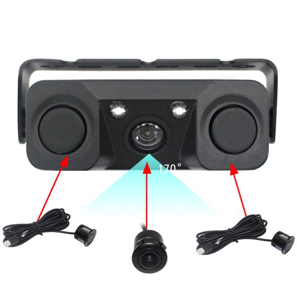 Radar Sensor CVBS 1.0Vpp 0Lux 1W Car Reversing Aid Camera
