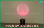 Windproof Nylon Inflatable Lighting Decoration Backpack Ball With LED Light For