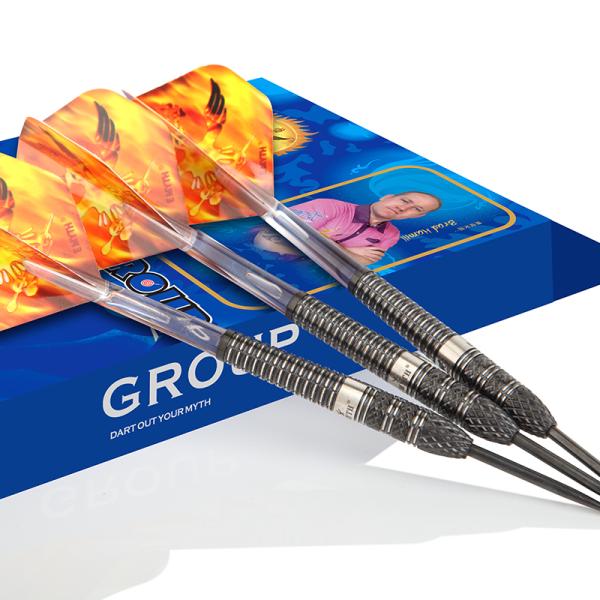 E Myth Sponsored Dart Player Brad Hamill Steel Tip Tungsten Darts Set