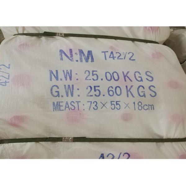 Grade AAA 100 Spun Polyester Sewing Thread Z Twist For T - Shirt Low Hygroscopic