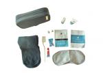 17*4.5*10.5cm Eco - Friendly Air Travel Kit Women Microfiber Pouch For Business