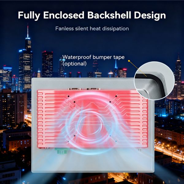 MJK 15.6 Inch Industrial Touch Screen PC for Manufacturing Execution System 4GB 64GB MES Panel PC in Stock