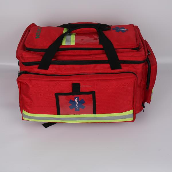 E05 with trolley X Large EMT Medical First aid bag EMS Trauma Jump Bag ambulance emergency backpack