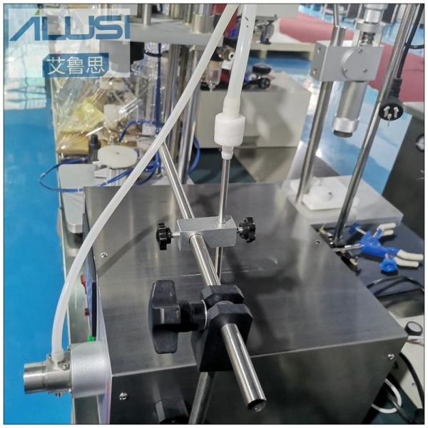 Single/Double Nozzlesn Semi-Automatic Liquid Bottle Magnetic Pump Filling Machine