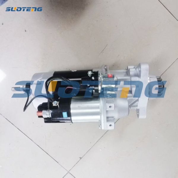 Starter motor detailed view