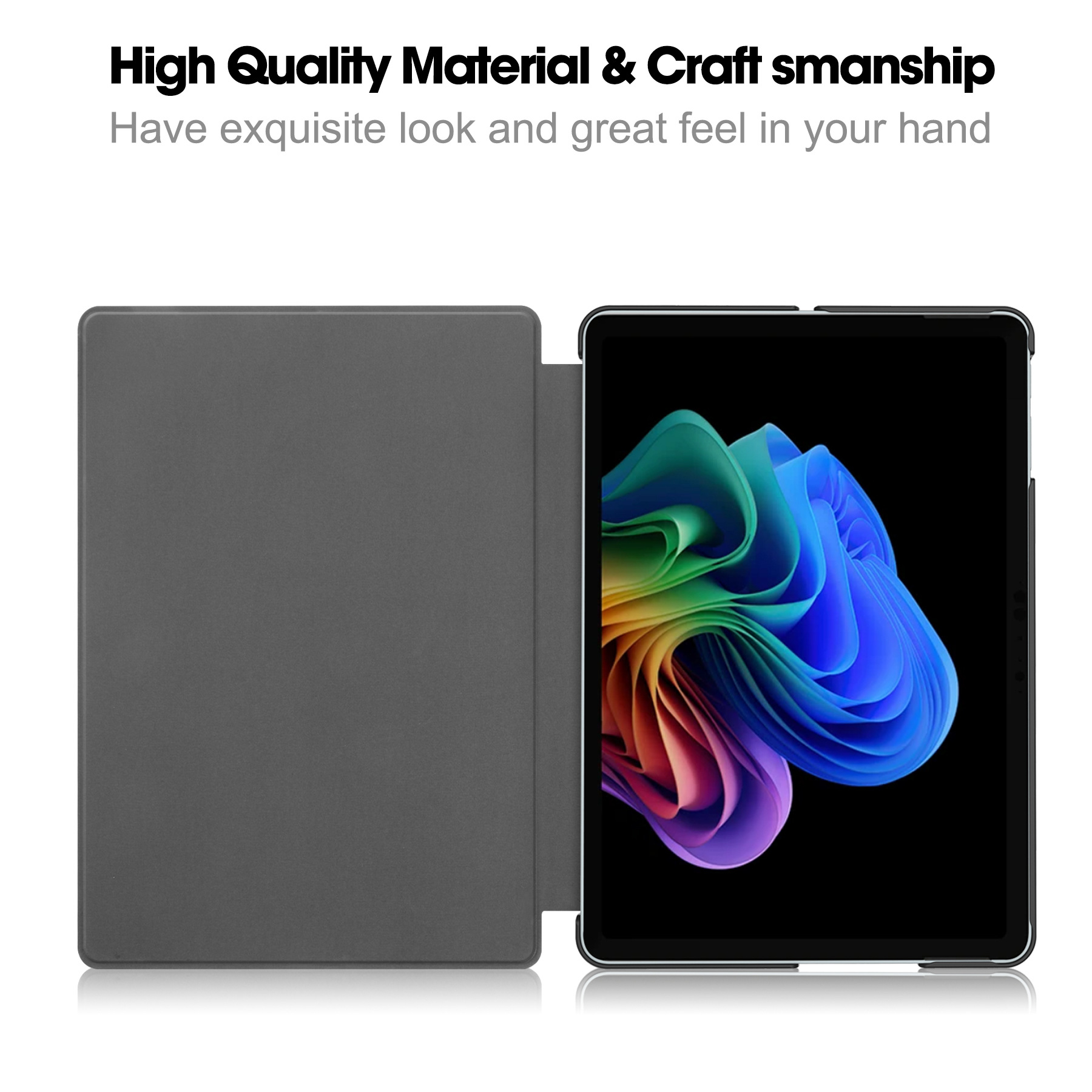 Precision Custom Fit Flip Protective Cover for Microsoft Surface Pro 12 12 Inch Built-In Stylus Holder Shockproof Stand Case