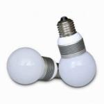 3W / 220V 6000 - 6500K 3000 - 3500K High Bright White Globe Led Light Bulbs LR