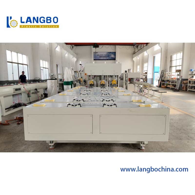 Automatic Pipe Belling Machine with Infrared Ray Heating System and 16~630mm Belling Range for UPVC Pipe Production