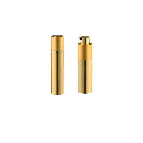 139.0mm High 40ml Gold Airless Pump Bottle