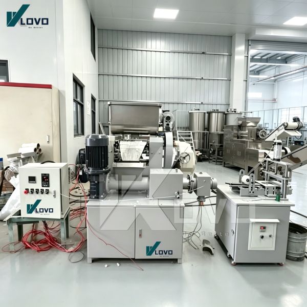 Laundry Soap Production Line Semi Automatic Hard Soap Making Machine For Industrial