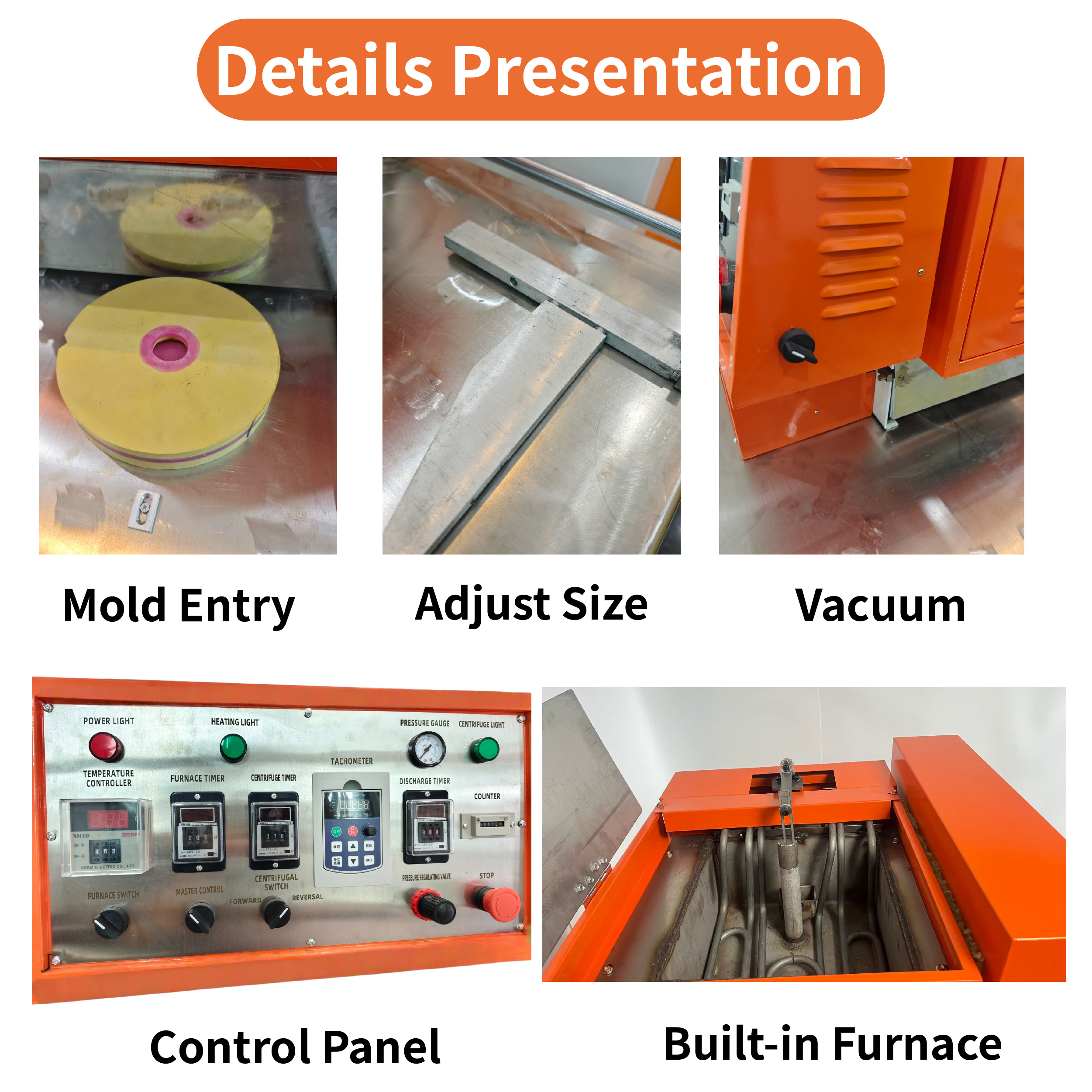 Zamak Fashion Bangle Manufacturing Consistent Casting Spin Casting Machine