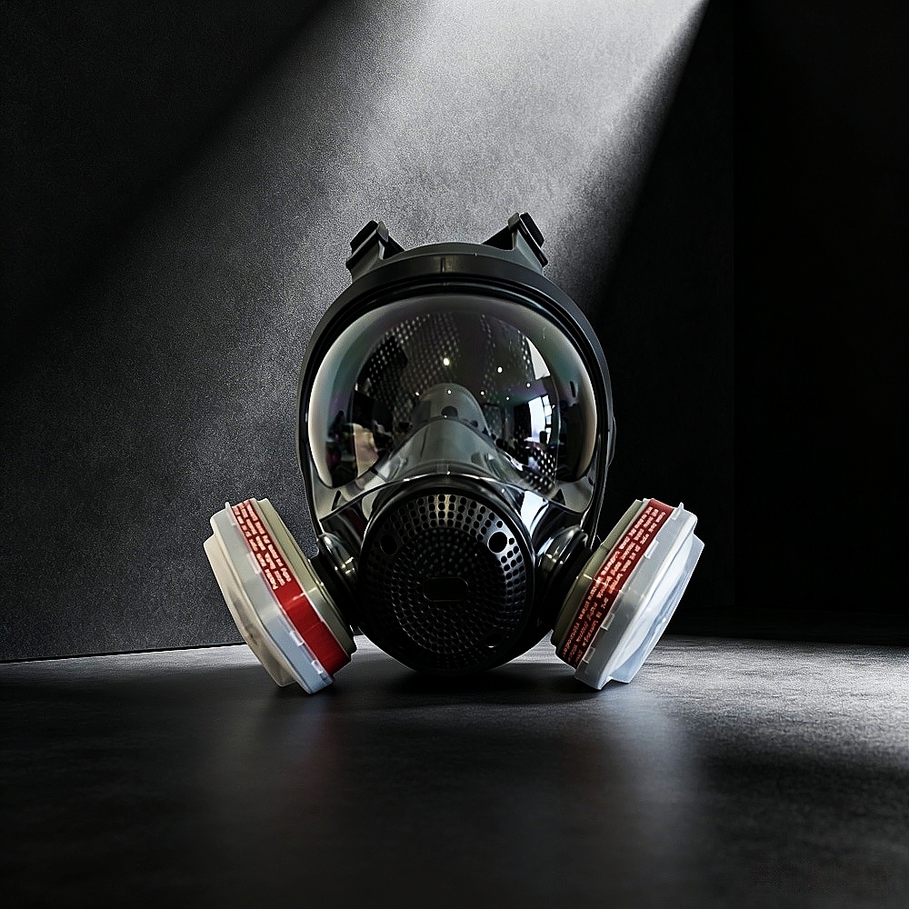 Buy cheap MJ-4018 Liquid Silicone Full Face Respirator product
