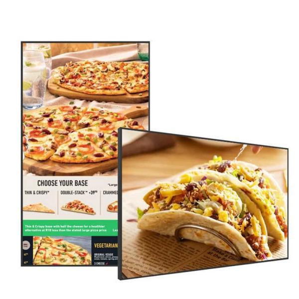 32 Inch Wall Mounted Digital Signage with 1920x1080 Resolution and 178° Viewing Angle