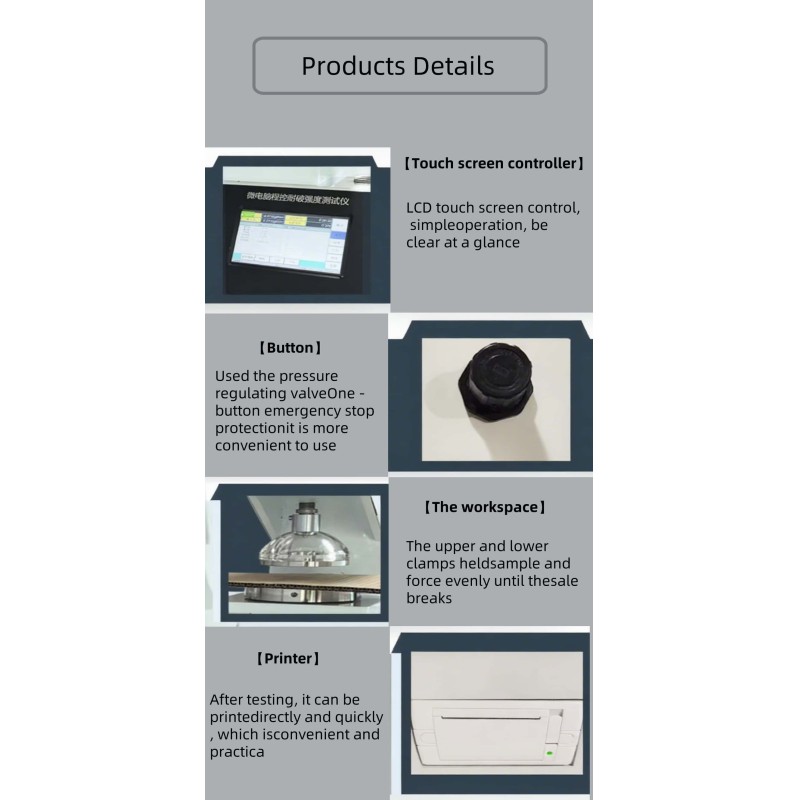 Fully Automatic Bursting Strength Tester