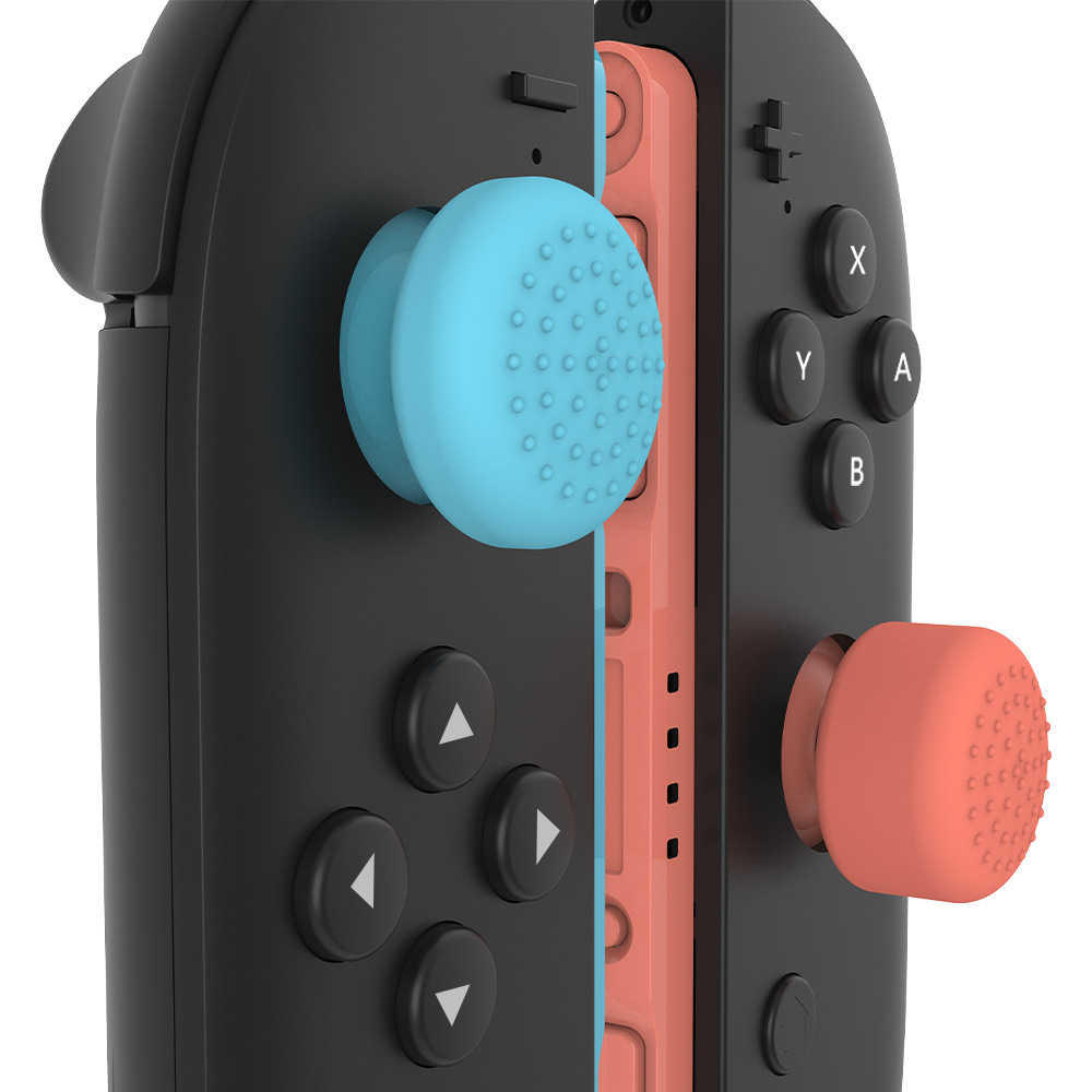 Laudtec Silicone Button Protective for Switch 2 Cap Handle Button Protection Cap Anti Slip Silicone Mushroom Cap