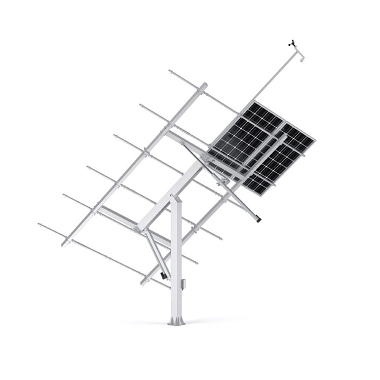 20 Panels Dual Tracking Solar System 24V 12V Dual Solar Tracker