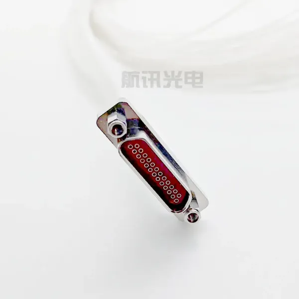 J30j-25zkp 25 Pin Rectangular Connector with Cable Female Socket Aviation.