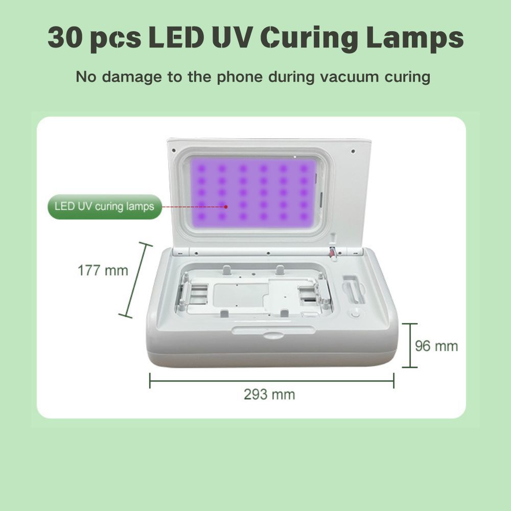 Automatic Intelligent 2.5D Vacuum UV Curing Laminator for Mobile Phone Screen Protector TPU Film