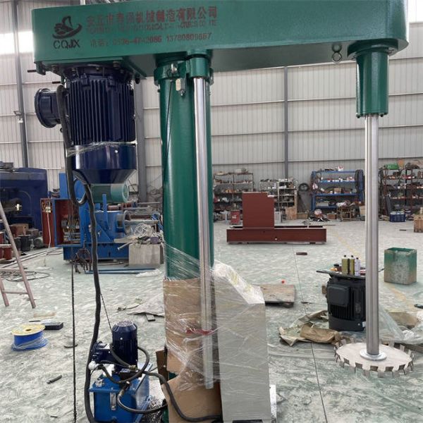 Mechanical Lifting High Speed Dispersion Machine / Safety & Durability Paint Disperser Mixer