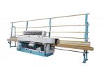 10 Spindles Laminated Glass Edging Machine with 45 Angle Range,Glass Straight