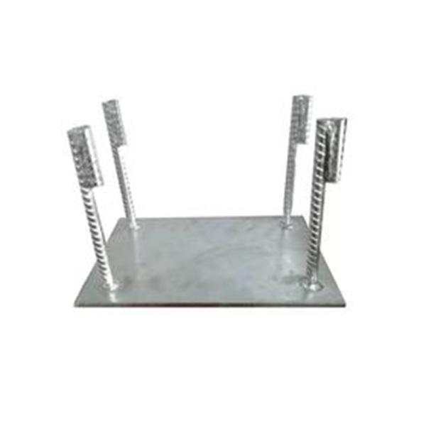 Corrosion Resistant Aluminum Embed Plate With Headed Studs For Curtain Wall Installation And Fixing