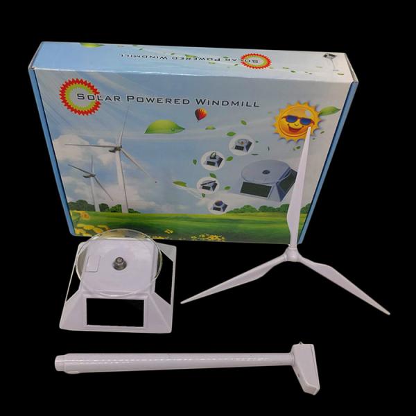 Customized Logo Garden Solar Powered Windmill Toy Kids Solar Toys