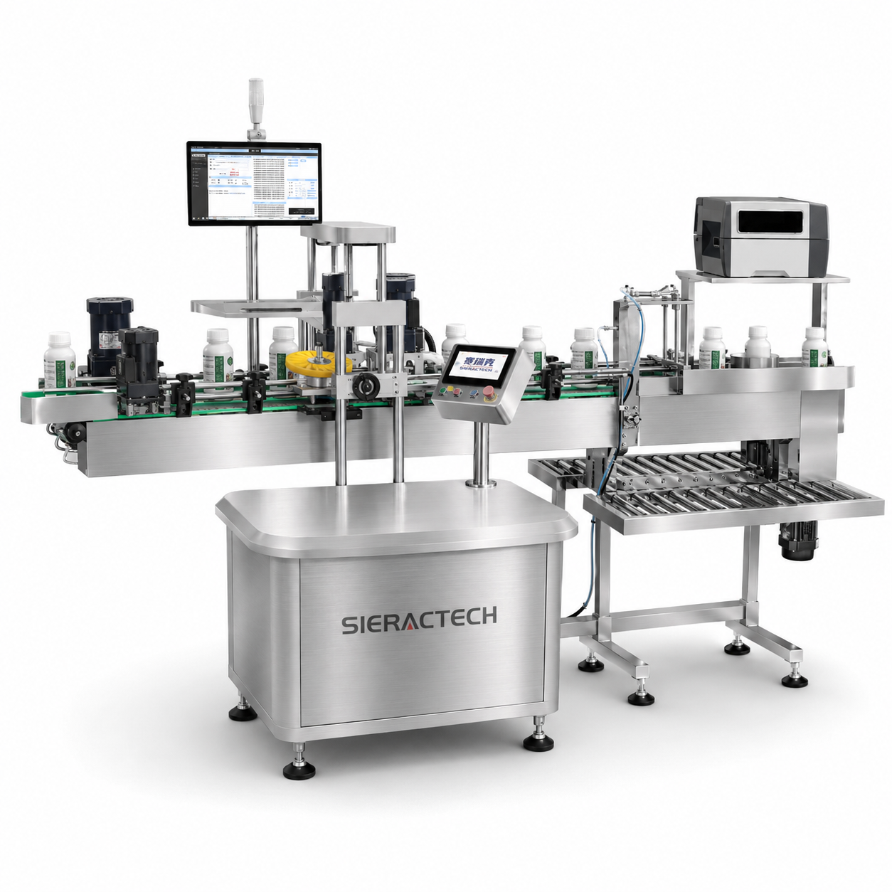 Quality Bottle Code Acquisition, Case Printing & Traceability Aggregation System for sale