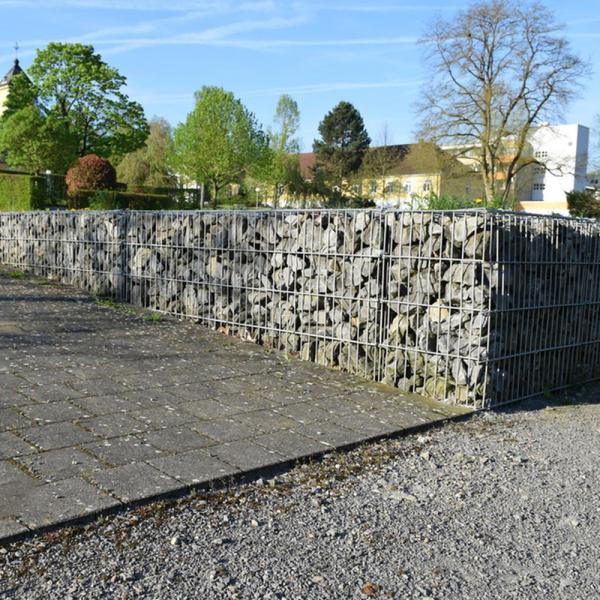 Vertical Garden Structure Welded Gabion Box Modern Landscaping Rustproof Steel CE