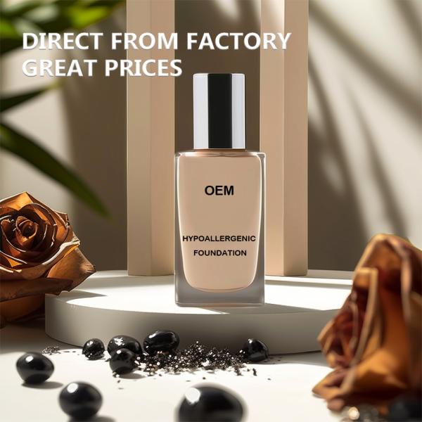 Private Label Long Lasting Waterproof Face Makeup Herbal Color Changing Foundation Primer