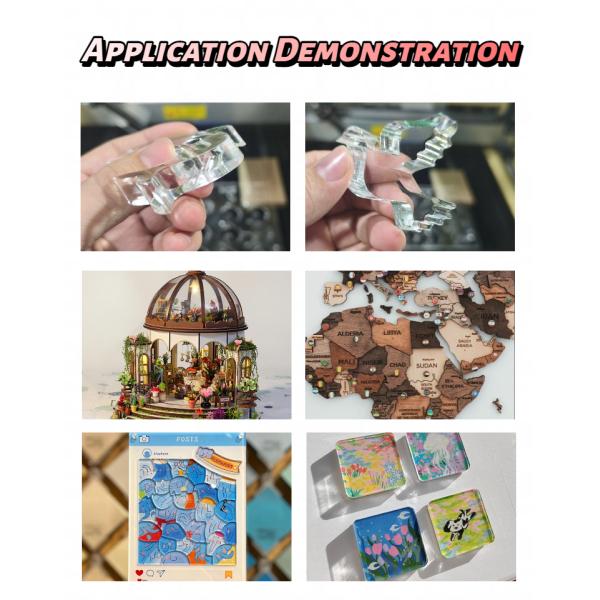 Customized 300w Co2 Laser Cutter Max 30mm Thickness Bamboo Board Laser Cutting Machine