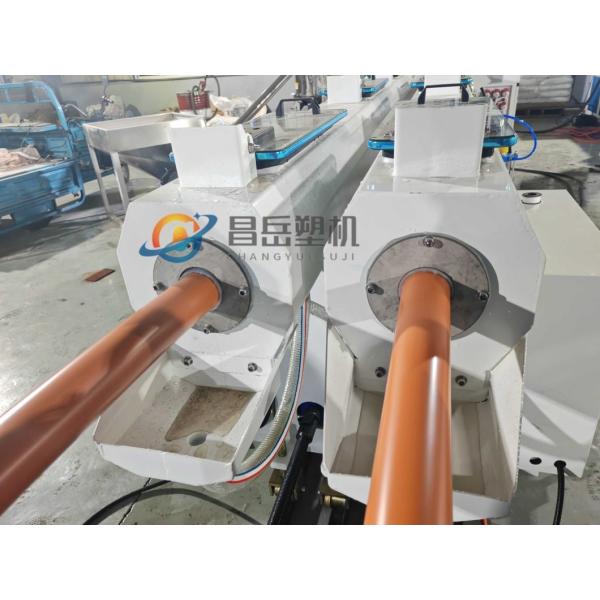 PVC Conduit Pipe Extruder Machine Making Machine PVC Dual Pipe Line