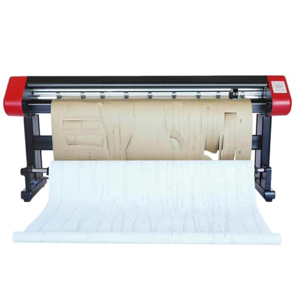 Advertising Company Garment Paper Pattern Cutter Plotter with Vertical Inkjet